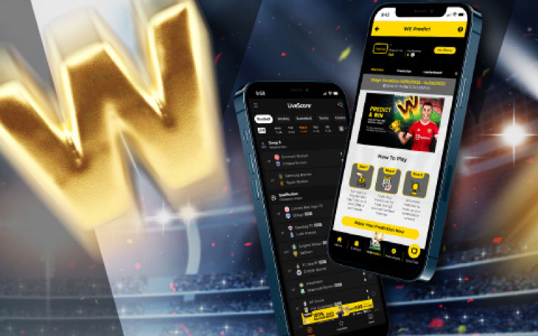 WE88 Official LiveScore Event Partner 2022/23